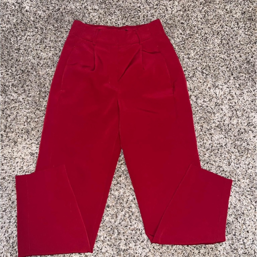 Women’s Red Express Pants